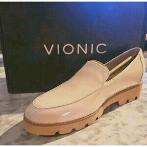 Vionic Cream Loafers